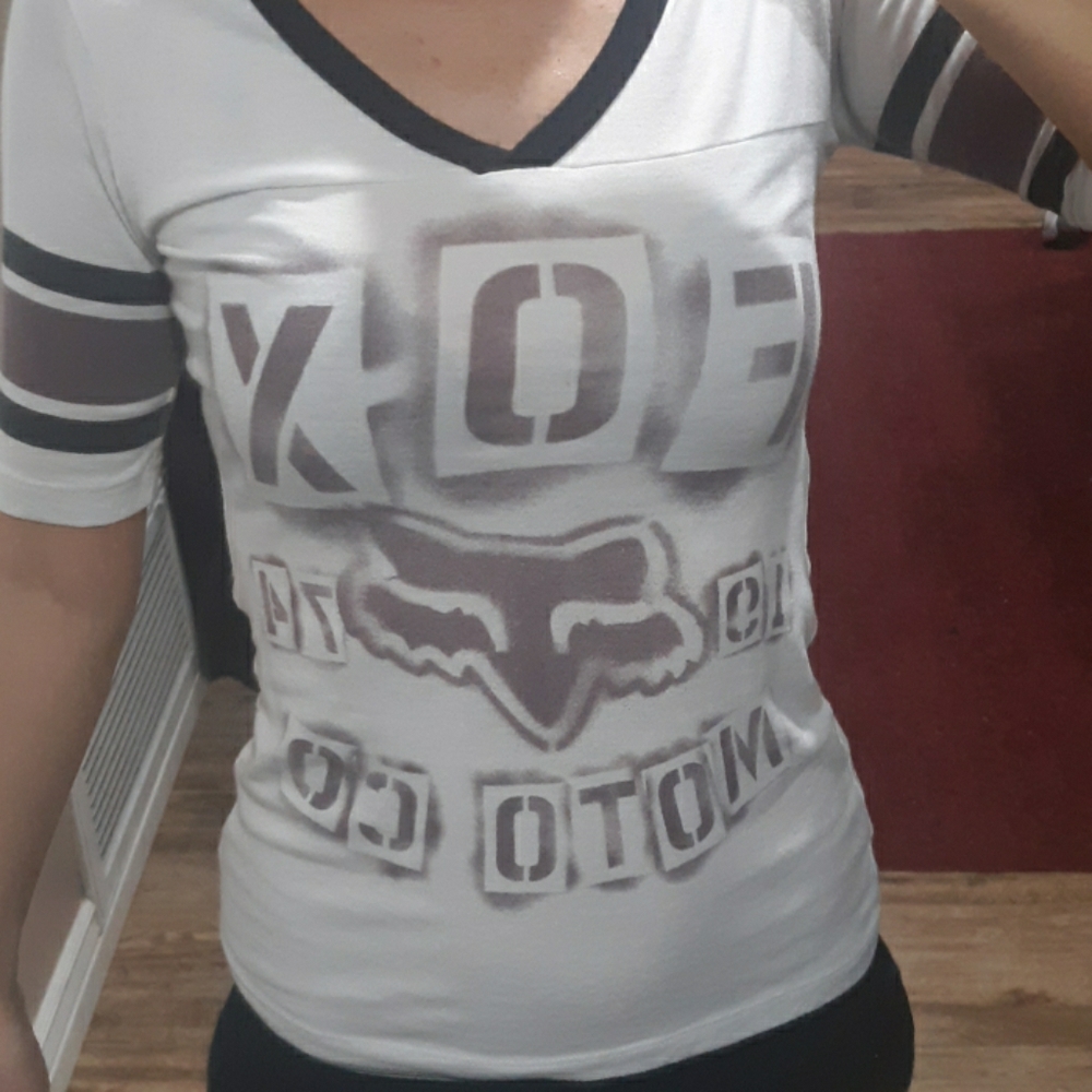 Fox Size XS Shirt Quarter Length Sleeves Motorcy